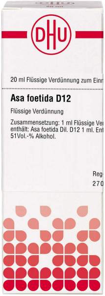 Dhu Asa Foetida D12 Dilution 20 ml