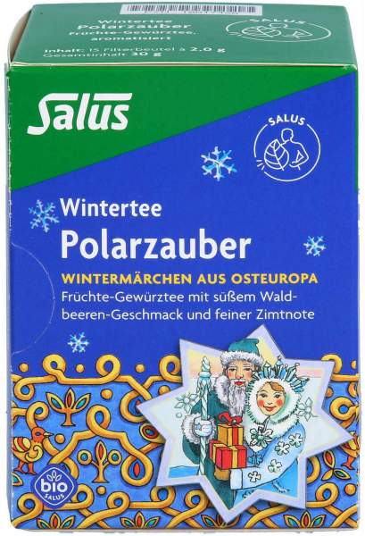 Polarzauber Früchte-Gewürztee Bio Salus Filterbeutel 15 Stück
