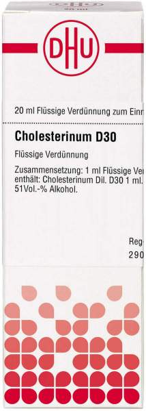 Cholesterinum D 30 Dilution 20 ml