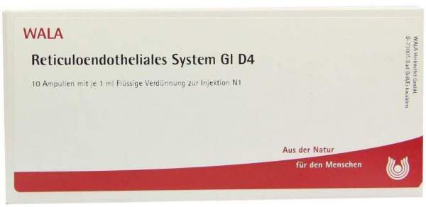 Reticuloendotheliales Sys. Gl D 4 Ampullen