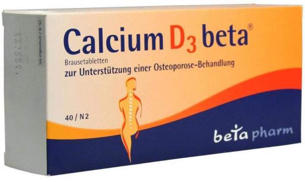 Calcium D3 Beta 40 Brausetabletten