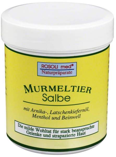 Rosolimed Murmeltiersalbe 100 G Salbe