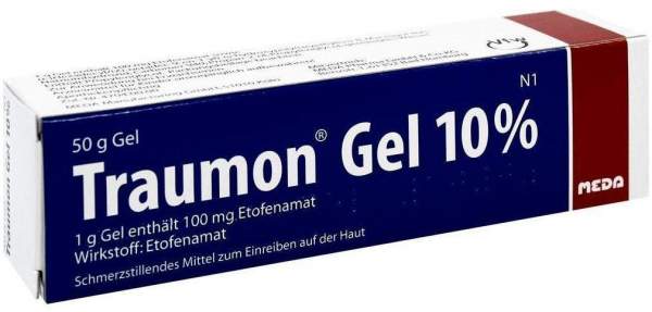 Traumon 50 G Gel 10%