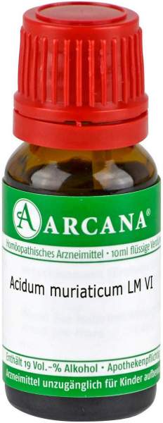 Acidum Muriaticum Lm 6 Dilution 10 ml