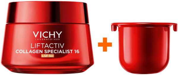 Vichy Liftactiv Collagen Specialist 16 LSF 50 50 ml + Vichy Liftactiv Collagen Specialist 16 LSF 50 50 ml Refill