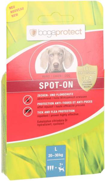 Bogaprotect Spot-On Hund L 3 X 3,2 ml