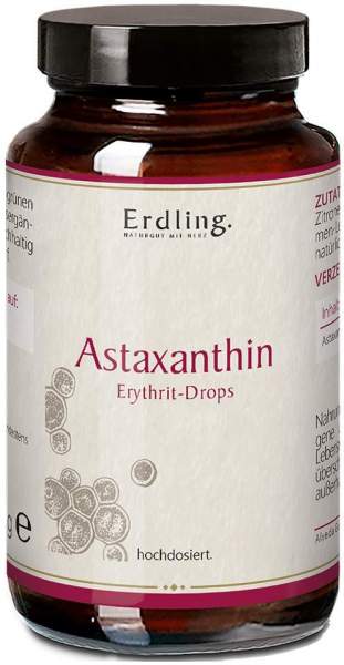 Astaxanthin Erythrit-Drops Lutschbonbon 50 Stück