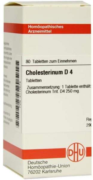 DHU Cholesterinum D4 80 Tabletten