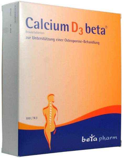 Calcium D3 Beta 100 Brausetabletten