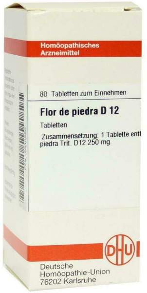 Flor De Piedra D 12 80 Tabletten