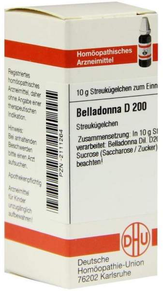 Belladonna D 200 Globuli