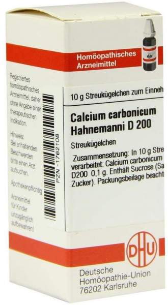 Calcium Carbonicum D 200 Globuli Hahnemanni
