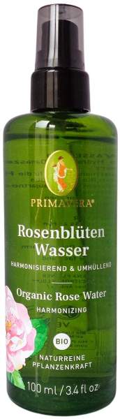 Primavera Rosenblütenwasser Bio Spray 100ml