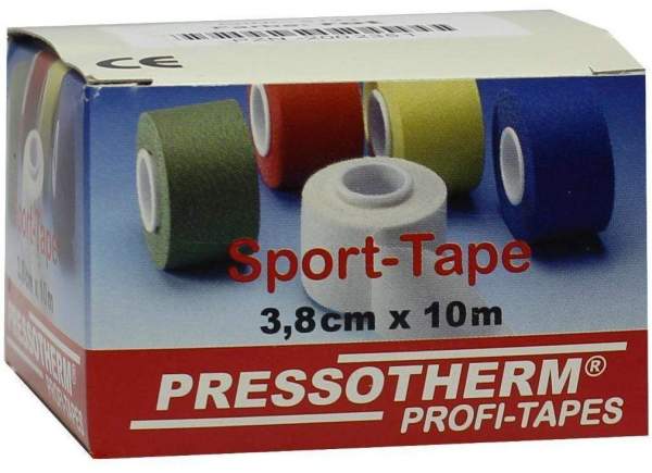 Pressotherm Sport-Tape 3,8cmx10m Rot