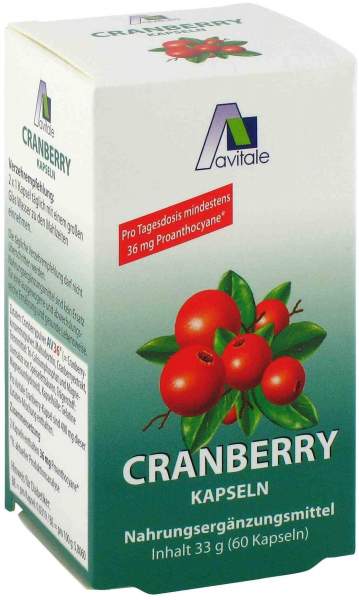 Cranberry Kapseln 400 mg 60 Stück