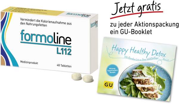 Formoline L 112 - 48 Tabletten + GU gratis Happy Healthy Detox Booklet