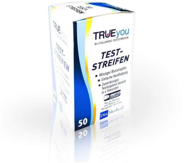 Trueyou Blutglukose 50 Teststreifen
