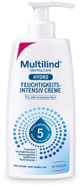 Multilind DermaCare Hydro Feuchtigkeits-Intensiv Creme 250 ml