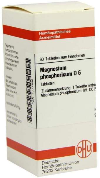 Magnesium Phosphoricum D 6 80 Tabletten
