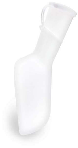 Urinflasche Für Männer Kunststoff Mit Deckel 1 Flasche