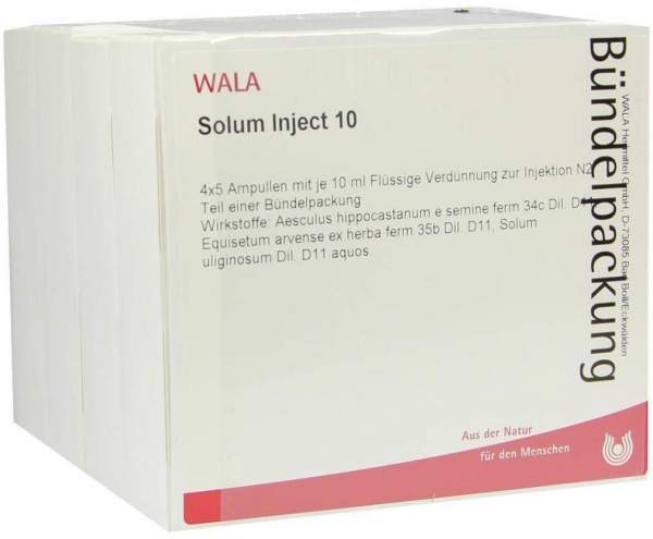 Wala Solum Inject 10 20 x 10 ml Ampullen