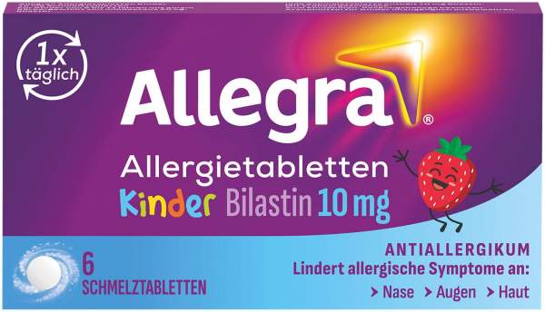 Allegra Allergietabletten Kinder 6 Schmelztabletten