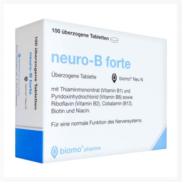 Neuro B Forte Biomo Neu 100 Überzogene Tabletten