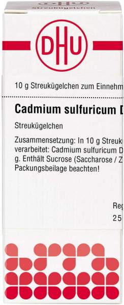 Dhu Cadmium Sulfuricum D6 Globuli 10 G