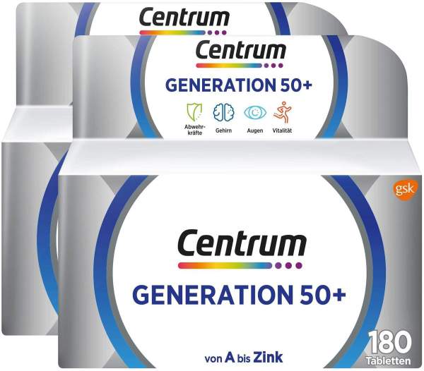 Centrum Generation 50+ 2 x 180 Tabletten