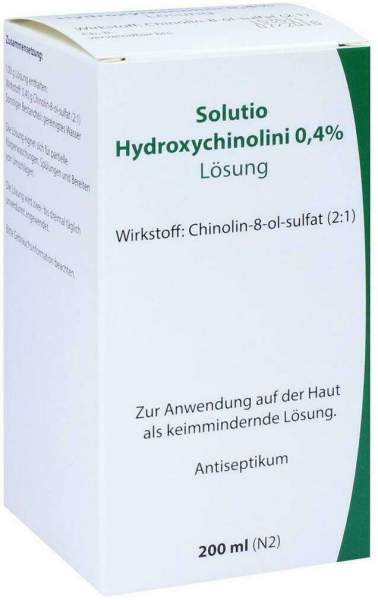 Solutio Hydroxychinolini 0,4% 200 ml Lösung
