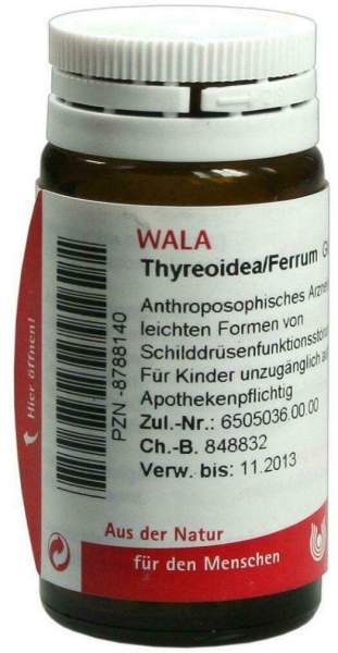 Wala Thyreoidea Ferrum 20 G Globuli