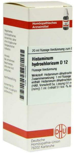 DHU Histaminum hydrochloricum D12 Dilution