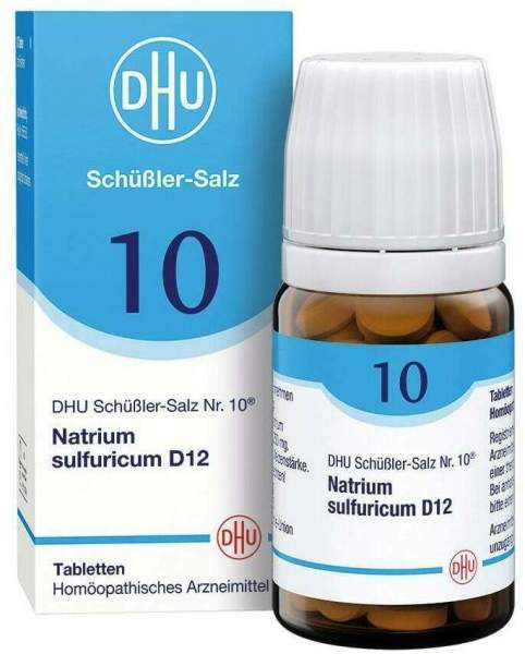 DHU Schüßler-Salz Nr.10 Natrium sulfuricum D12 80 Tabletten