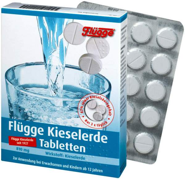 Flügge Kieselerde 60 Tabletten