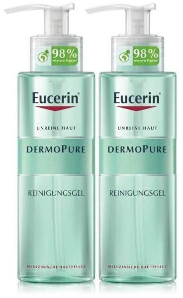 Eucerin DermoPure Reinigungsgel 2 x 200 ml
