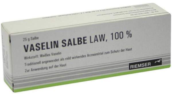 Vaselin Salbe Law 25 G Salbe