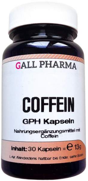 Coffein GPH Kapseln 30 Stück