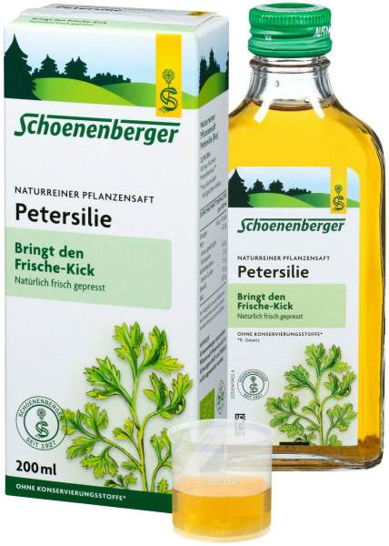 Petersilie Schoenenberger Heilpflanzensäfte 200 ml Saft