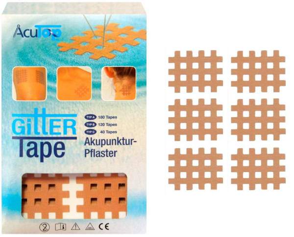AcuTop Gitter Tape Typ B 2,8 x 3,6 cm
