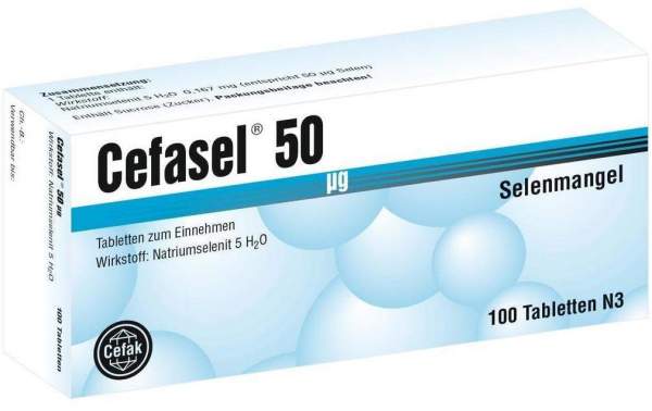 Cefasel 50 µg 100 Tabletten