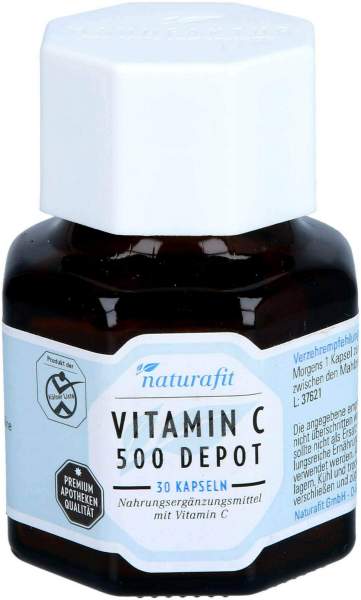 Naturafit Vitamin C 500 Depot 30 Kapseln