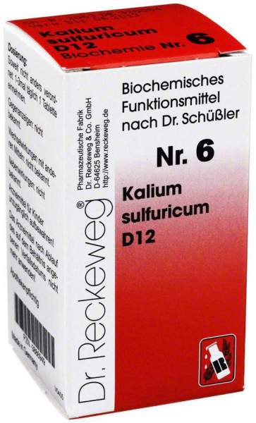 Biochemie 6 Kalium Sulfuricum D 12 Tabletten