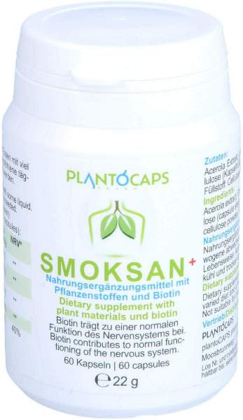 Plantocaps Smoksan+ 60 Kapseln