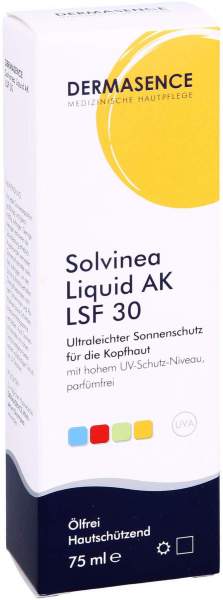 Dermasence Solvinea Liquid AK LSF 30 75 ml