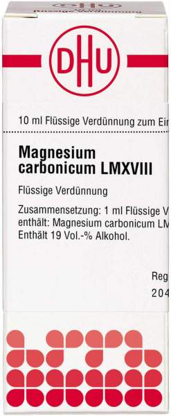 Dhu Magnesium Carbonicum Lmxviii Dilution 10 ml