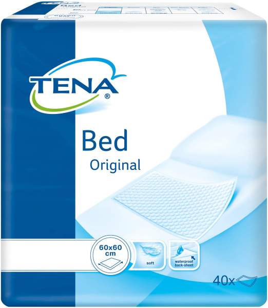 Tena Bed Original 60 X 60 cm 4 X 40 Krankenunterlagen