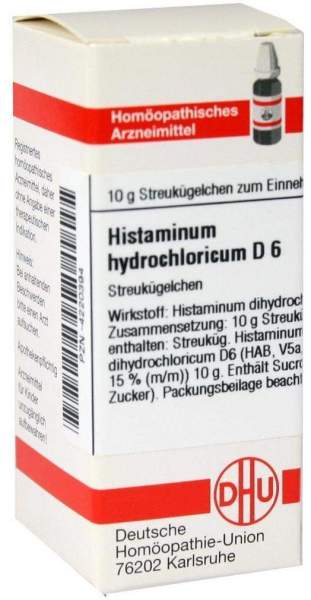 DHU Histaminum hydrochloricum D6 10 g Globuli
