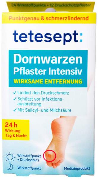 Tetesept Dornwarzen-Pflaster Intensiv