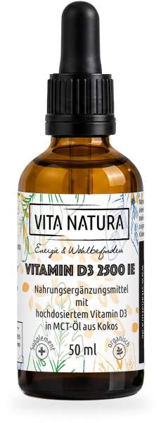 Vitamin D3 Tropfen 2500 I.E. 50 ml