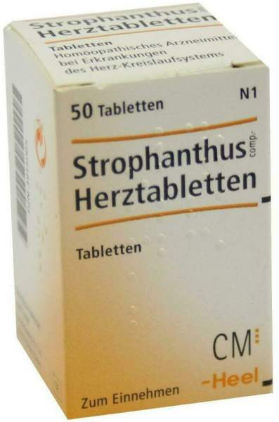 Strophanthus Comp. Herztabletten 50 Stück